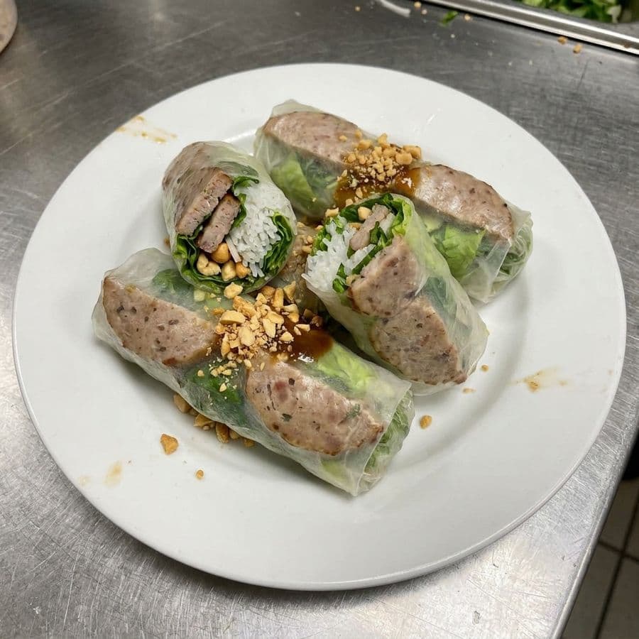 Pork Patty Salad Rolls (4 pcs) (Gỏi Cuốn)