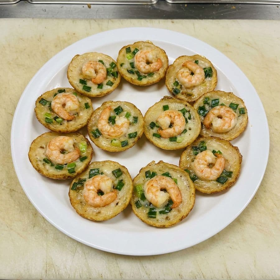 Mini Savory Shrimp Pancakes (10 pcs) (Tôm Bánh Khọt)