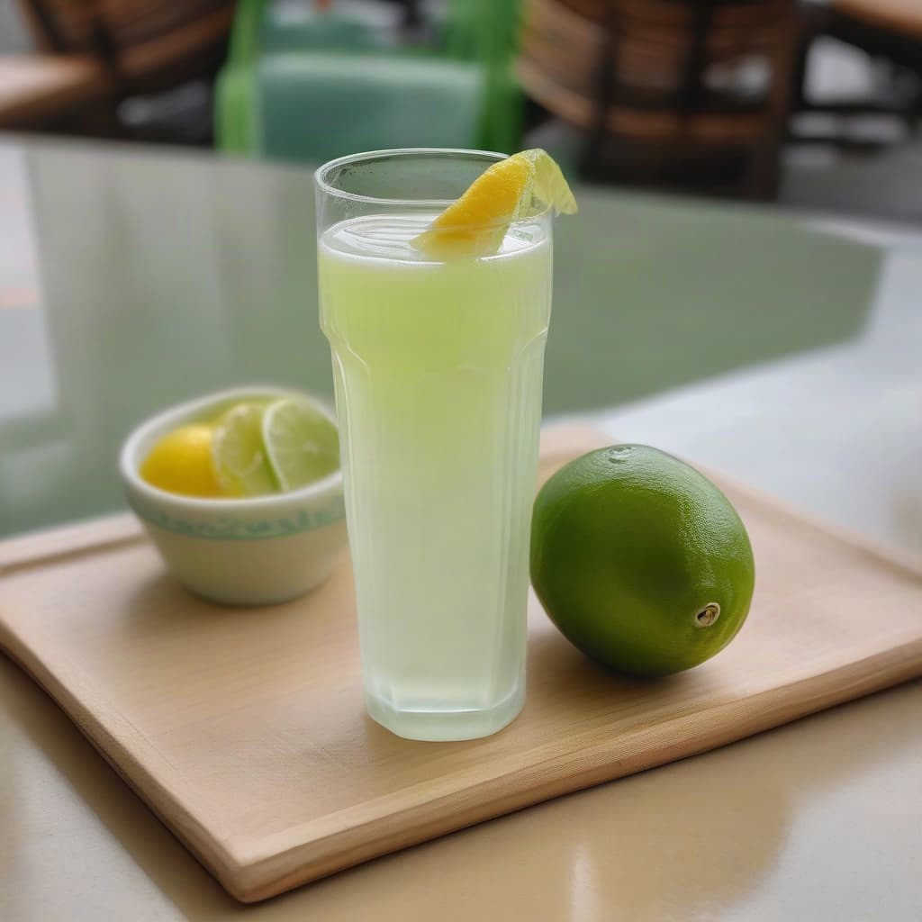 Sugarcane Juice with Calamansi (Nước Mía Tắc)