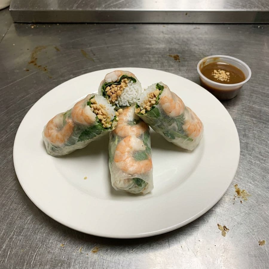 Shrimp Salad Rolls (4 pcs) (Tôm Gỏi Cuốn)