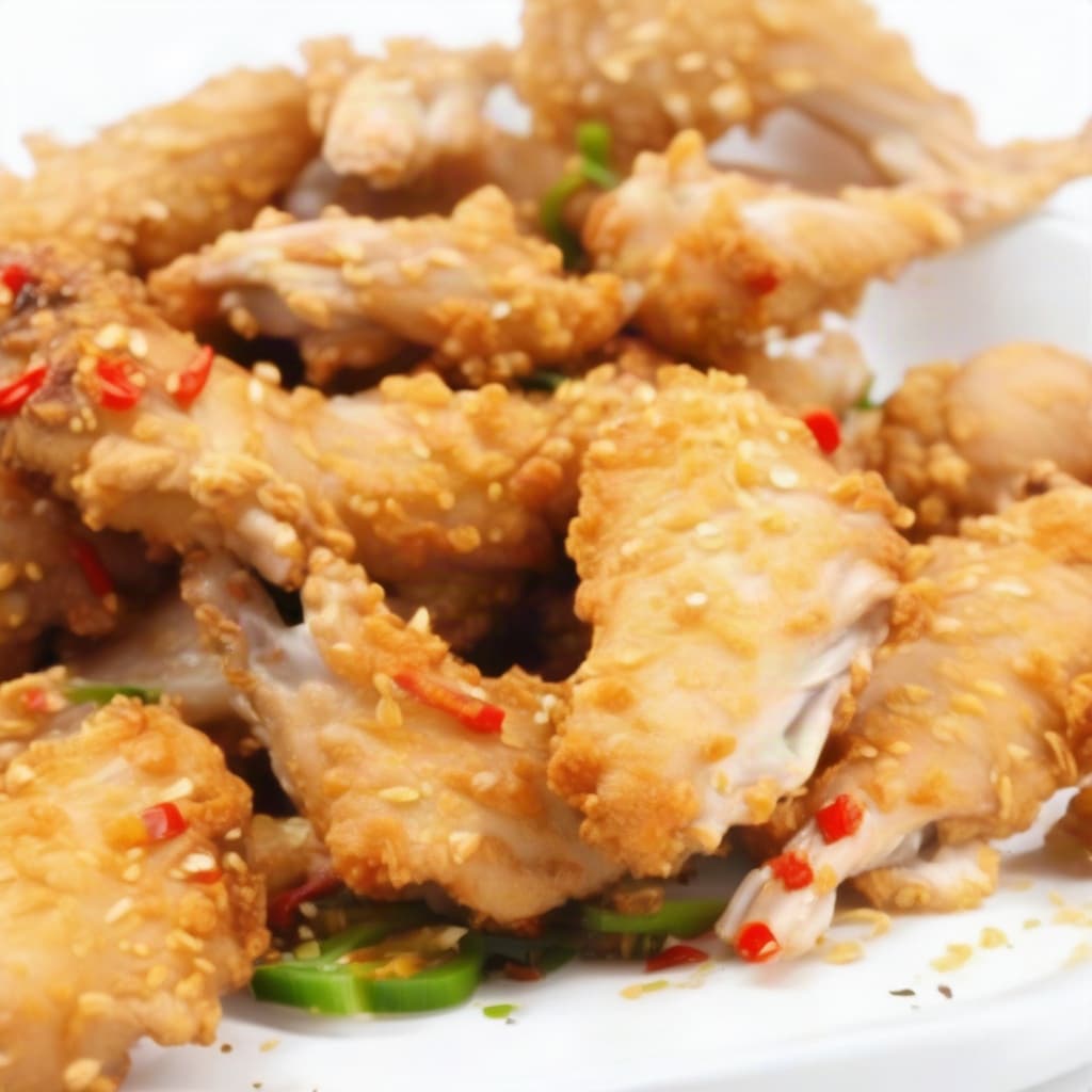 Pepper & Salt Chicken Wings (8 pcs) (Muối Tiêu Cánh Gà)