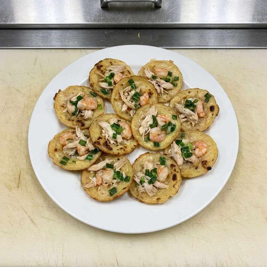 Mini Savory Chicken Pancakes (10 pcs) (Gà Bánh Khọt)