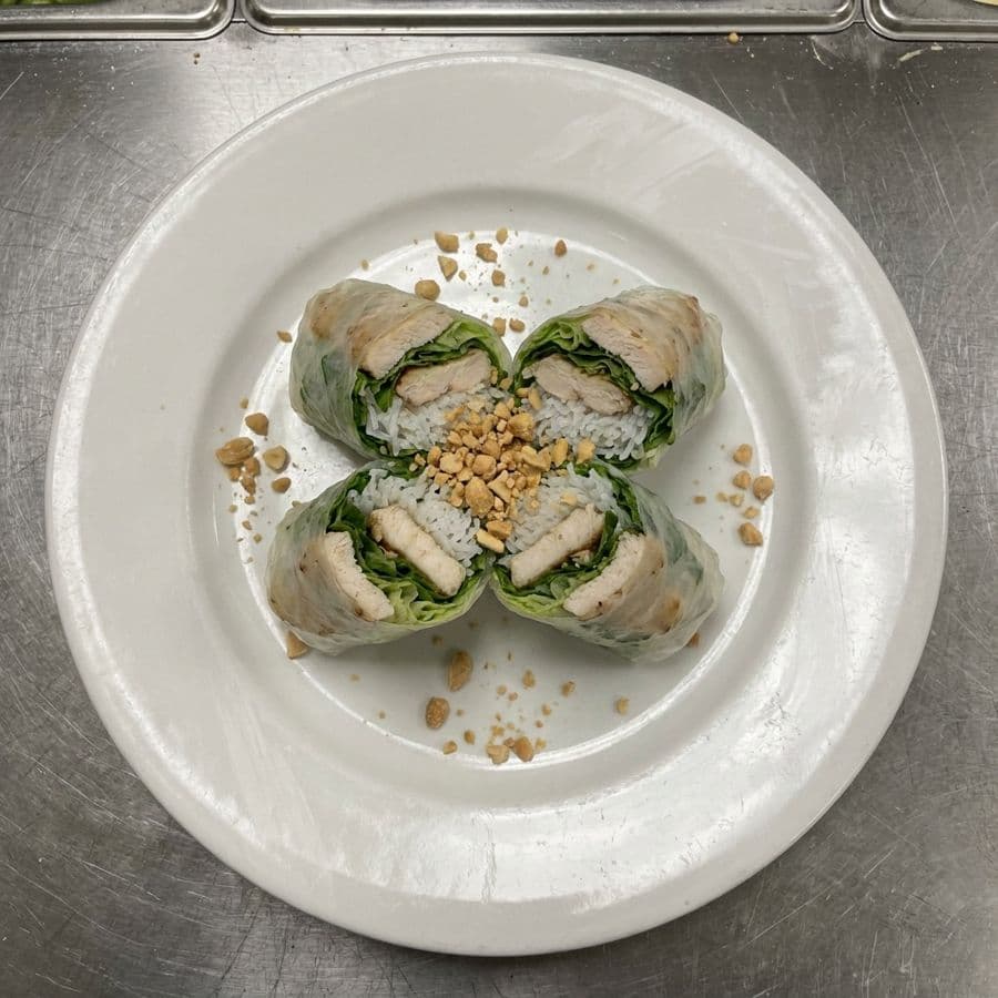 Chicken Salad Rolls (4 pcs) (Gà Gỏi Cuốn)