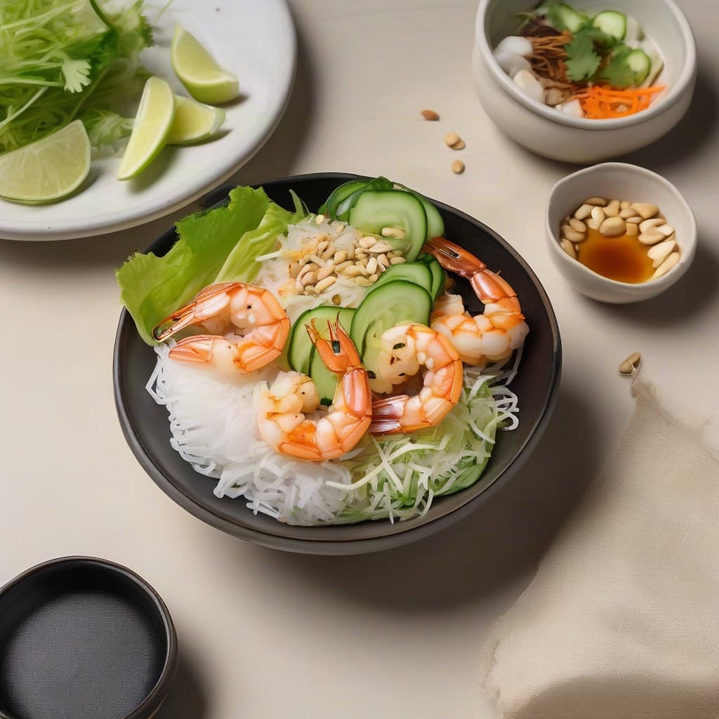 Grilled Shrimp Vermicelli Bowl