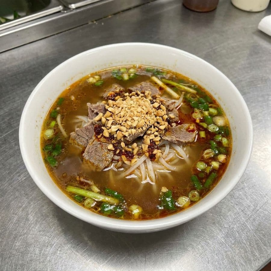 Satay Beef Noodle Soup (Phở Sa Tế)